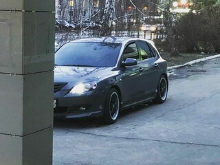 2007 Mazda 3 I (BK) Рестайлинг, серый, 490000 рублей, вид 1