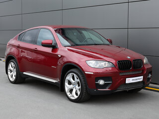 2012 BMW X6 35i 8-speed I (E71), красный, 1198000 рублей, вид 3