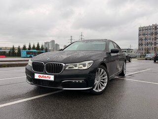 2018 BMW 7 серии 740d xDrive VI (G11/G12), чёрный, 3200000 рублей, вид 1