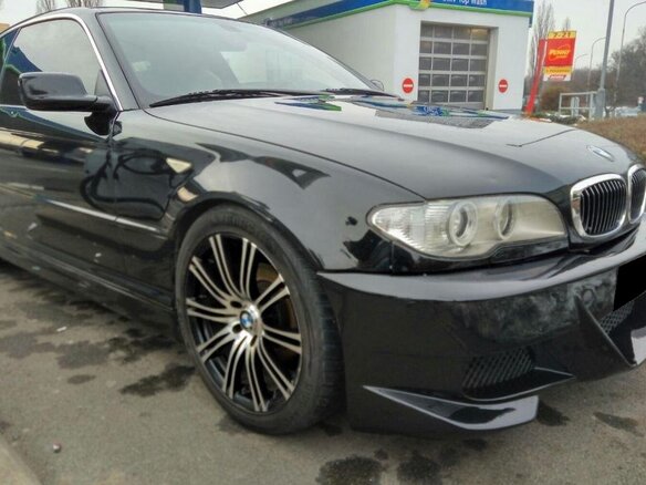 2005 BMW 3 серии 330i IV (E46) Рестайлинг, чёрный - вид 10