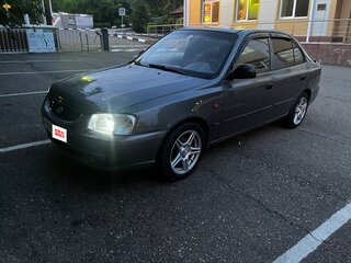 2003 Hyundai Accent ТагАЗ II, серый, 280000 рублей, вид 1