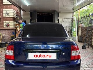 2014 Lada (ВАЗ) Priora I Рестайлинг, синий, 520000 рублей, вид 3