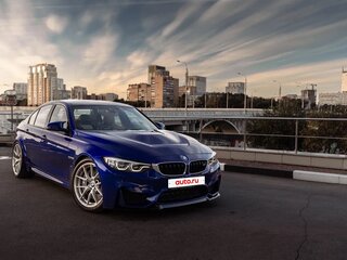 2018 BMW M3 V (F80), синий, 8500000 рублей, вид 1