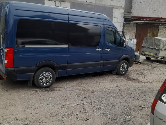 2007 Volkswagen Crafter, синий, 1699000 рублей - вид 12