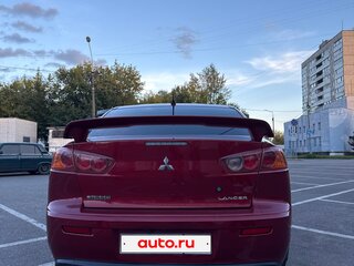 2008 Mitsubishi Lancer X, красный, 655000 рублей, вид 4