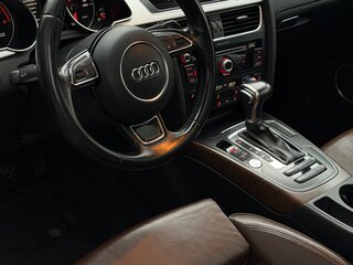 2015 Audi A5 I (8T) Рестайлинг, чёрный, 1890000 рублей, вид 4