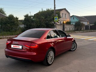 2013 Audi A4 IV (B8) Рестайлинг, красный, 1370000 рублей, вид 2
