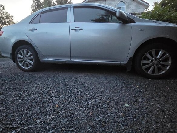 2008 Toyota Corolla X (E140, E150), серебристый, 460000 рублей - вид 5