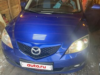 2007 Mazda 3 I (BK) Рестайлинг, синий, 570000 рублей, вид 2