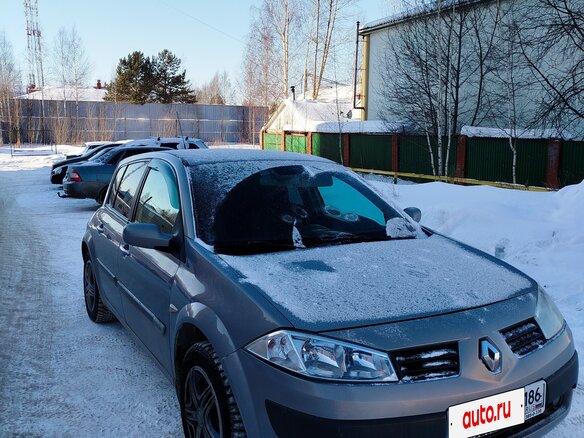 2003 Renault Megane II, серый, 357000 рублей - вид 4