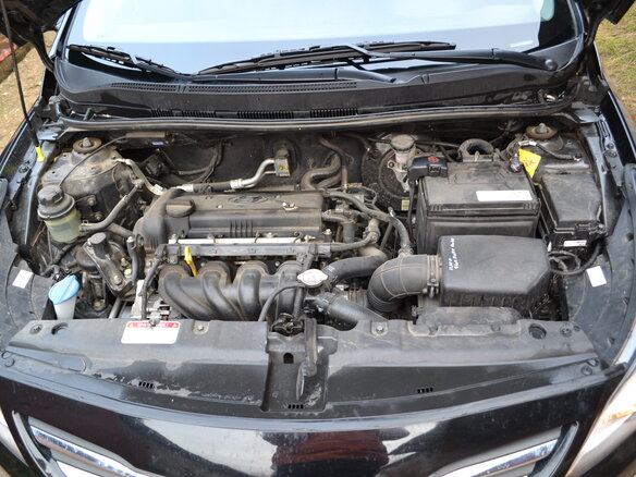 2014 Hyundai Solaris I Рестайлинг, чёрный - вид 6