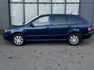 2007 Skoda Fabia I Рестайлинг, синий, 340000 рублей, вид 5