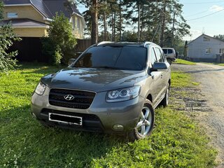 2008 Hyundai Santa Fe II, серый, 880000 рублей, вид 3