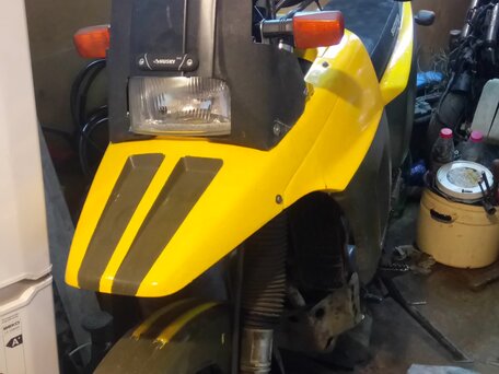 1992 Suzuki DR 800 Big, жёлтый, 220000 рублей, вид 3