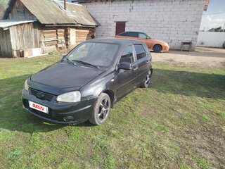 2010 Lada (ВАЗ) Kalina Sport I, чёрный, 210000 рублей, вид 1