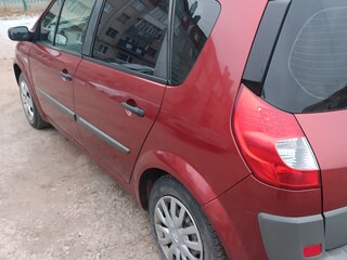 2008 Renault Scenic II Рестайлинг, красный, 615000 рублей, вид 3