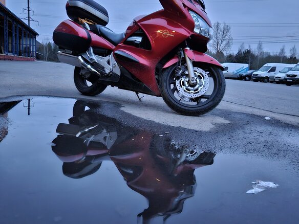 2002 Honda ST 1300, красный, 550000 рублей