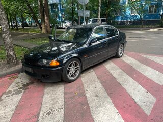 2001 BMW 3 серии 320i IV (E46), чёрный, 450000 рублей, вид 1