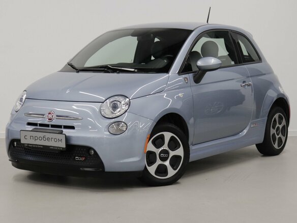 2015 Fiat 500 500e II Рестайлинг, голубой