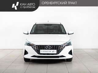 2021 Hyundai Solaris II Рестайлинг, белый, 1550000 рублей, вид 2