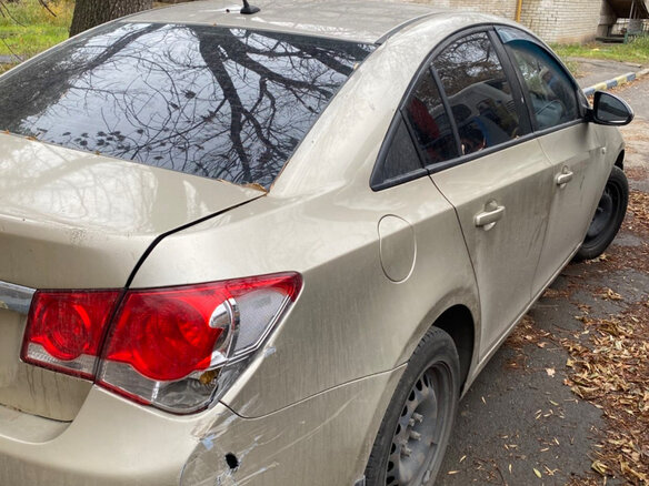 2012 Chevrolet Cruze I, бежевый, 250000 рублей - вид 6