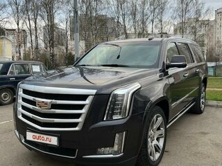 2015 Cadillac Escalade ESV IV, серый, 5300000 рублей, вид 1