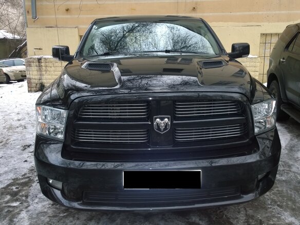 2011 Dodge RAM IV (DS/DJ), чёрный - вид 2