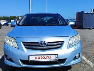 2007 Toyota Corolla AMT X (E140, E150), голубой, 735000 рублей, вид 1