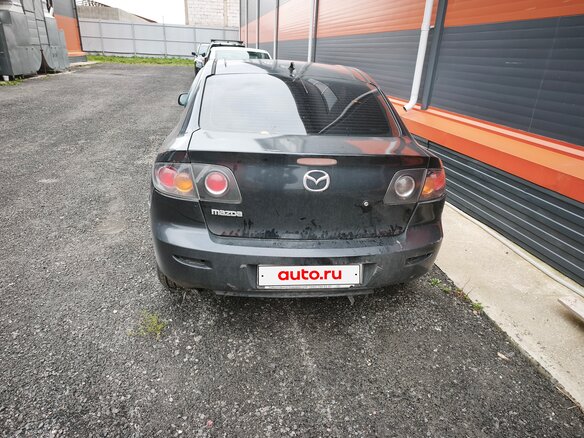 2005 Mazda 3 I (BK), чёрный, 210000 рублей - вид 4