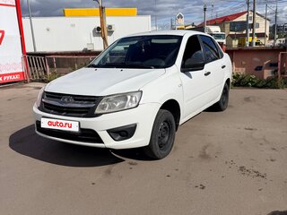 2017 Lada (ВАЗ) Granta I, белый, 310000 рублей, вид 1