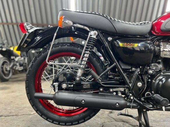 2012 Kawasaki W 800, пурпурный, 750000 рублей - вид 14