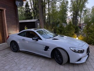 2016 Mercedes-Benz SL-Класс 400 VI (R231) Рестайлинг, белый, 7500000 рублей, вид 4