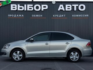 2013 Volkswagen Polo V, серебристый, 785000 рублей, вид 4