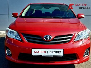 2010 Toyota Corolla AMT X (E140, E150), красный, 1360000 рублей, вид 2