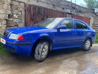 2008 Skoda Octavia I (A4) Рестайлинг, синий, 440000 рублей, вид 2