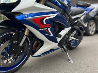 2008 Suzuki GSX-R 600, синий, 670000 рублей, вид 2
