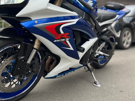 2008 Suzuki GSX-R 600, синий, 670000 рублей, вид 2