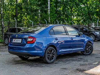 2019 Skoda Rapid I Рестайлинг, синий, 1160000 рублей, вид 2
