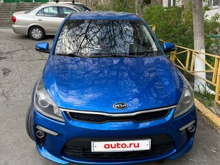 2017 Kia Rio IV, синий, 1100000 рублей, вид 1