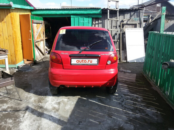 2010 Daewoo Matiz Best I Рестайлинг, красный - вид 4