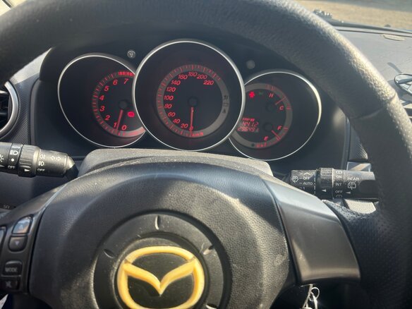 2006 Mazda 3 I (BK) Рестайлинг, синий, 520000 рублей - вид 6