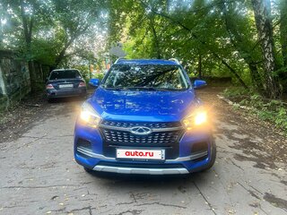 2020 Chery Tiggo 4 I Рестайлинг, синий, 1415000 рублей, вид 2