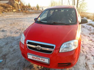 2010 Chevrolet Aveo I Рестайлинг, красный, 430000 рублей, вид 1