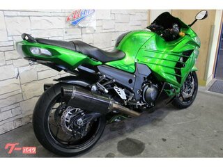 2012 Kawasaki ZZR 1400, зелёный, 850000 рублей, вид 3