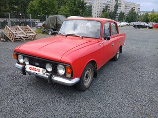 1986 Москвич 412 ИЭ, красный, 179000 рублей, вид 1