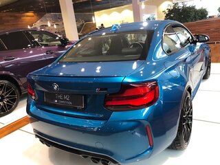 2021 BMW M2 Competition F87 Рестайлинг, синий, 7700000 рублей, вид 2