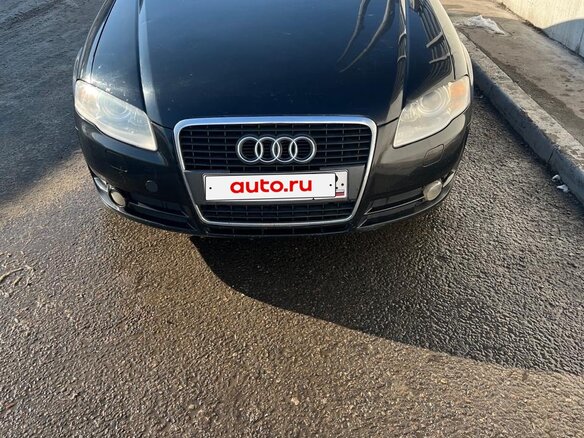 2007 Audi A4 III (B7), чёрный, 520000 рублей - вид 3