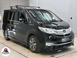 2017 Honda Stepwgn Spada V, чёрный, 1650000 рублей, вид 2