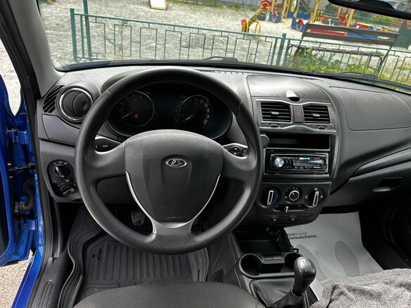 2021 Lada (ВАЗ) Granta I Рестайлинг, синий, 720000 рублей - вид 7