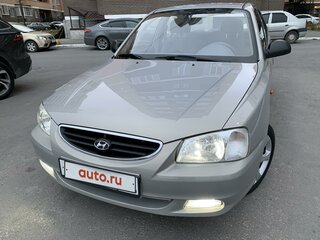 2007 Hyundai Accent ТагАЗ II, бежевый, 715000 рублей, вид 5
